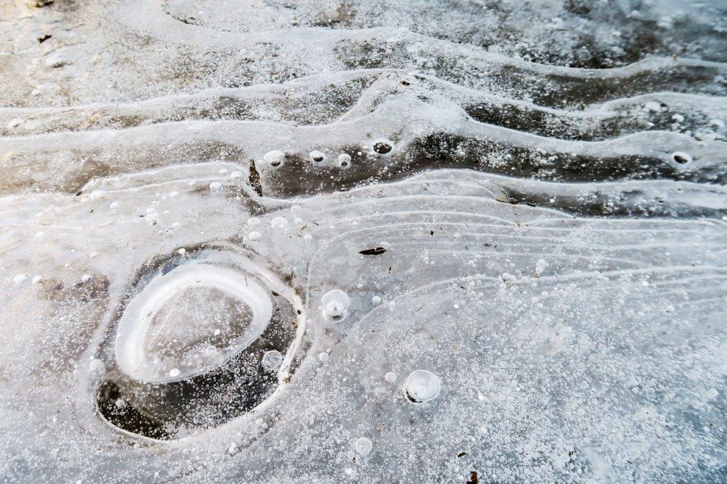 Bulles glacées