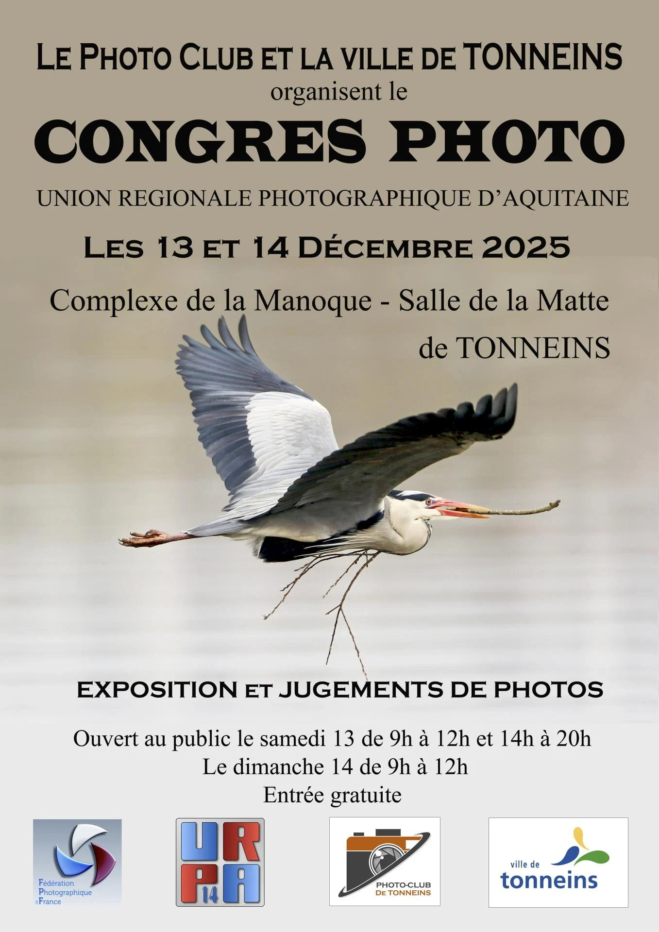 Affiche congrès photo